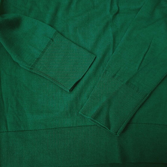 Banana Republic Green Crew Neck Lightweight Sweater - Picture 5 of 9